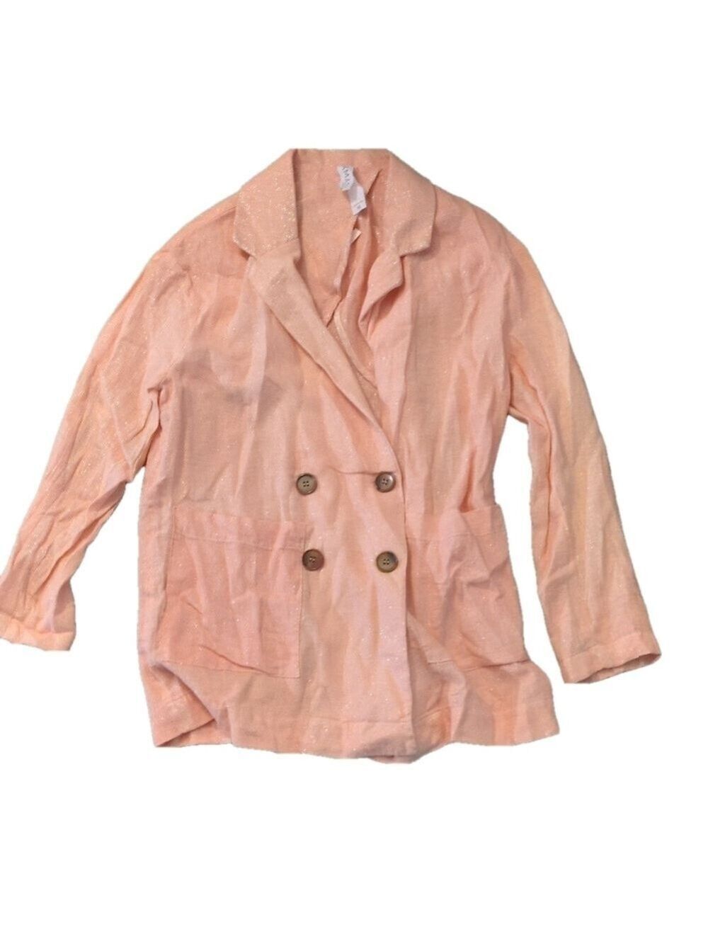 Amadi X Anthropologie Lightweight Blazer Jacket Size XS